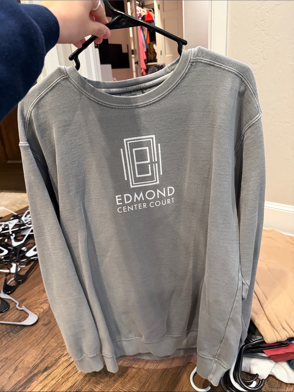 Comfort Colors Light Gray Crewneck Sweatshirt